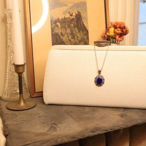 Sterling Silver with Lapis Lazuli Pendant